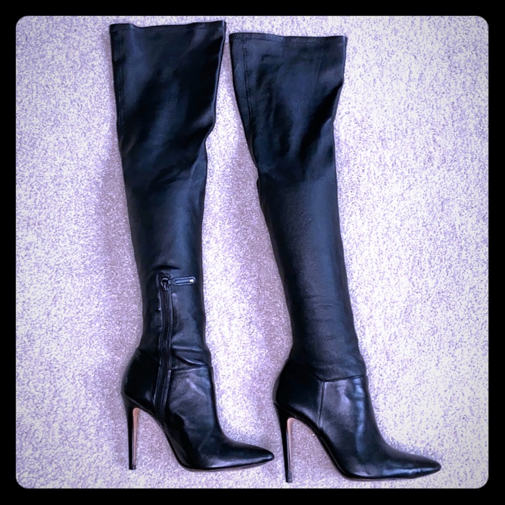 Alice and Olivia knee high “Dae” boots